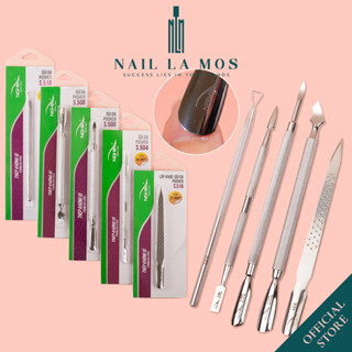 Cây sủi da 2 đầu Kềm Nghĩa S504 S506 S508 S516 S518 chính hãng - Cây cạo gel sủi móng đẩy da chết lấy khóe thép không gỉ