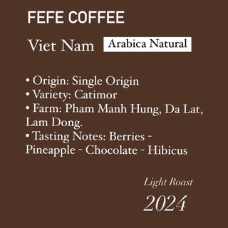 CÀ PHÊ ARABICA NATURAL VN PHA COLD BREW / POUR OVER