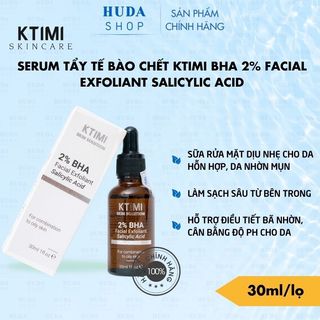 [Chính hãng] KTIMI - Tẩy tế bào chết cho da dầu  BHA 2% FACIAL EXFOLIANT KTIMI