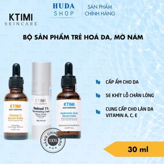 [Chính hãng] KTIMI - BỘ SẢN PHẨM TRẺ HOÁ DA, MỜ NÁM