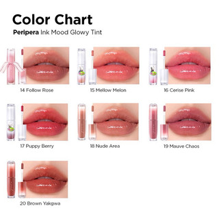 [SON CHIẾT] Son Tint Bóng Peripera Ink Mood Glowy Tint