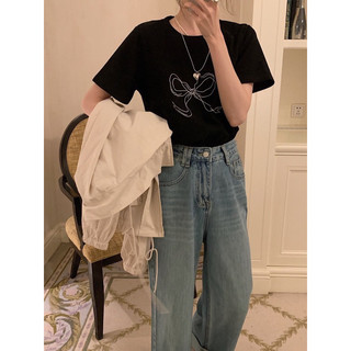 @LIANSTORE - Áo thun nơ QC (7080) basic dễ mix