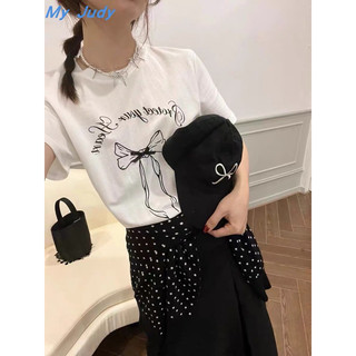 @LIANSTORE - Áo thun nơ Today (6082)