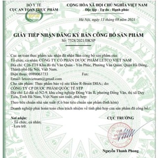BỔ NÃO R- BRAIN DHA [ HỘP 24 GÓI]