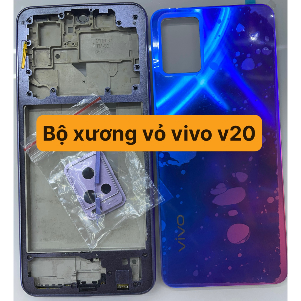 BỘ XƯƠNG VỎ ĐIỆN THOẠI VIVO V20-2021 BẢN 4G