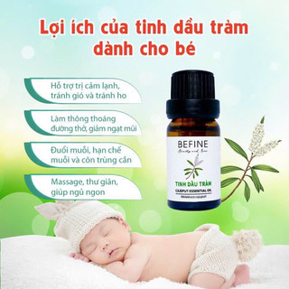 Tinh Dầu Tràm Gió Befine Nguyên Chất Giàu Cineol 10ML