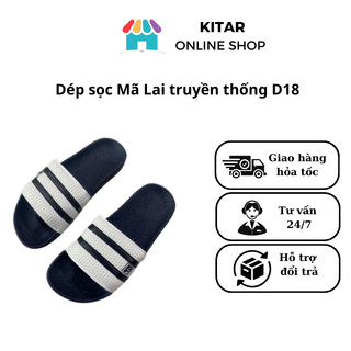 DÉP HUYỀN THOẠI - Dép sọc Mã Lai truyền thống D18