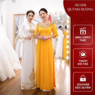 Áo dài mẹ - áo dài bà sui cho mẹ siêu xinh by Quỳnh Hương