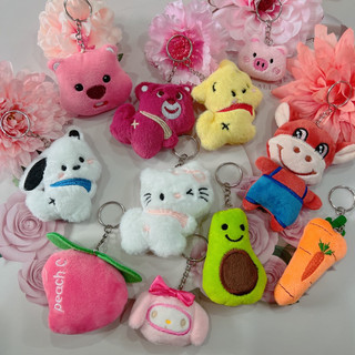 Móc khoá gấu bông mini handmade