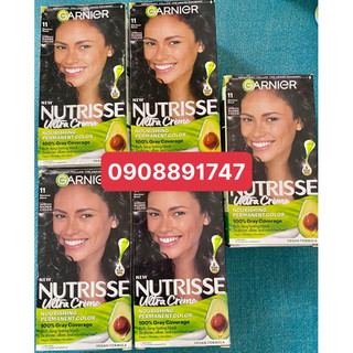(🇺🇸USA ){MẪU MỚI}THUỐC NHUỘM TÓC ĂN BẠC 100% GARNIER NUTRISSE Nourishing Color Creme