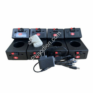 BỘ KÍCH PHÁO ĐIỆN 8 ĐẾ SẠC ĐIỆN