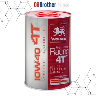 Nhớt Wolver Racing Synthetic 4T 10w40