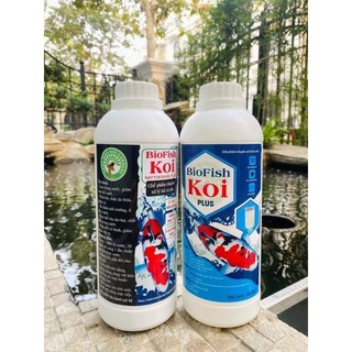 Vi sinh bio fish 1000ml dùng cho 200m³ hồ cá koi, cá cảnh/ vi sinh hồ cá