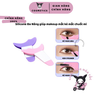 Silicone Đa Năng giúp makeup mắt kẻ mắt chuốt mi kẻ bọng mắt dễ dàng, dễ vệ sinh