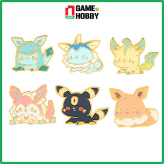 Huy hiệu pin cài áo pokemon eevee - eeveelution