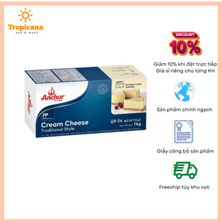 Thùng cream cheese anchor - 12 hộp 1kg