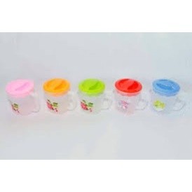 Ca nhựa trong Châu Hưng có nắp đậy dung tích 500ml