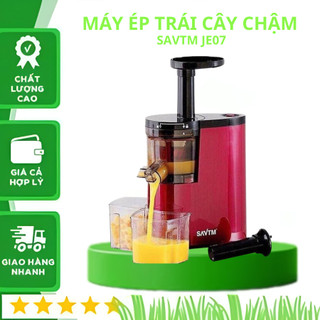 Máy ép hoa trái vận tốc chậm SAVTM,Máy ép chậm SAVTM thời thượng -Bảo hành 12 tháng