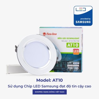 Đèn rạng đông at04l,đèn led downlight âm trần 7w/90, 9w/90, 9w/110, 12w/110 ánh sáng trắng,vàng,trung