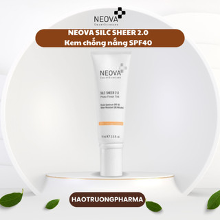 Neova dna damage control active silc sheer 2.0 spf40 - kem nền chống nắng bb 74ml
