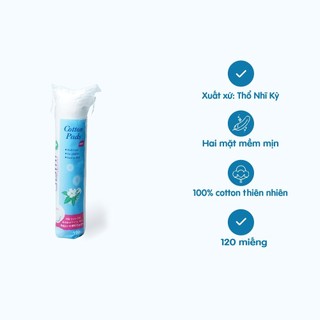 [NHẬT BẢN] Bông Tẩy Trang Cao Cấp Jomi Cotton Pads (Túi120 Miếng)