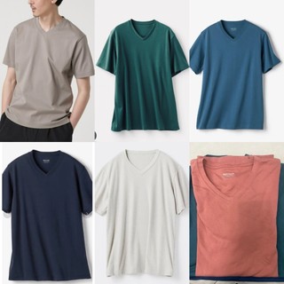 |AN03| Áo thun nam cotton cổ tim xuất Nhật dư xịn