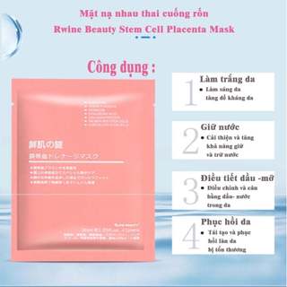Combo 5 miếng mặt nạ Nhau thai cừu