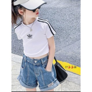 Set/Bộ áo thun, quần jean, đồ bộ cho bé gái mềm thể thao mát cho bé gái mùa hè đi chơi, hàng đẹp