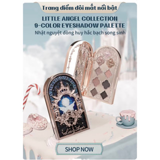 Bảng Phấn Mắt Flower Knows Little Angel Hình Thiên Thần Nhỏ Phối Hoa