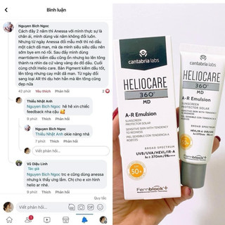 Kem chống nắng Heliocare Ar Emulsion