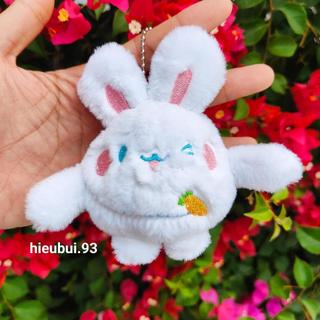 Móc khóa nhồi bông - thỏ cà rốt