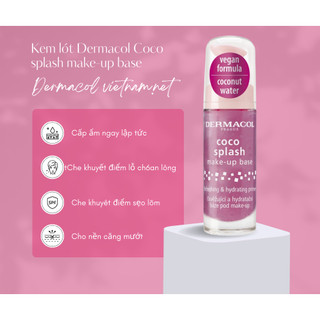 Kem lót Dermacol Coco splash make-up base 20ml | Dermacol | Mỹ Phẩm Chính Hãng