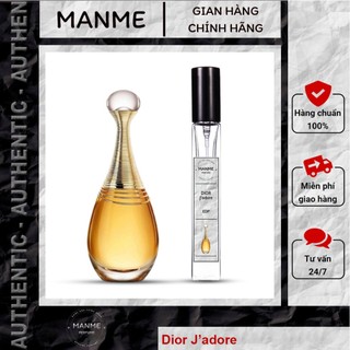 (10ml) Nước Hoa Nữ J’adore Dl0R EDP chai chiết 10ml, 20ml - Manme Perfume