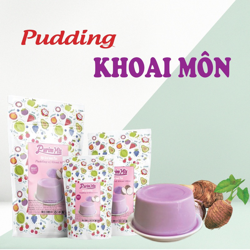 PUDDING KHOAI MÔN - 100gr