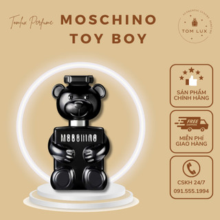 (FULL) Nước Hoa Nam Moschino Toy Boy EDP TomLux 100ml (Gấu Đen)