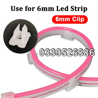 Kẹp cố định led dây Neon 6x12mm