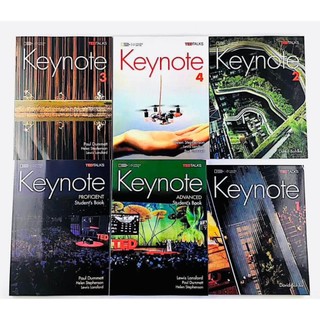 Sách - key note rèn luyện 4 kĩ năng ted talks - bộ 6 cuốn