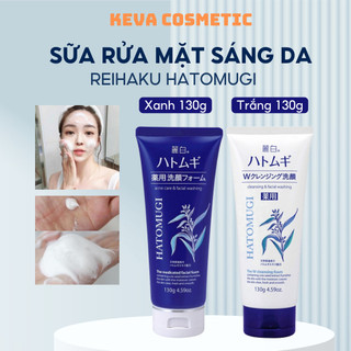 Sữa Rửa Mặt Hatomugi 130g Cấp Ẩm Chiết Xuất Ý Dĩ - Keva Cosmetic