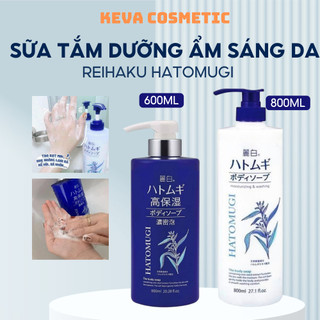 Sữa Tắm Hatomugi The Body Soap 600ml dưỡng ẩm sâu trắng da sữa tắm ý dĩ - Keva Cosmetic