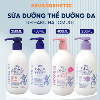 Sữa dưỡng thể Hatomugi SPF31 PA+++ 250ml dưỡng thể chống nắng trắng da - Keva Cosmetic