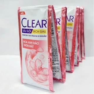 Dầu gội sạch gàu Clear Hoa anh đào 6g ( 10gói )
