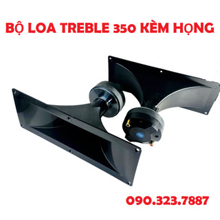 Loa treble kèn: 350 từ 100 coil 34.4 kèm họng loa 296 x 112mm. cao cấp