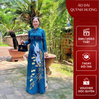 Áo dài Bạch Lộ - Áo dài cao cấp thêu kết thủ công cho mẹ by Quỳnh Hương