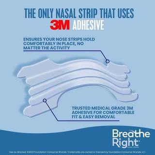 Miếng dán mũi Breathe Right Extra Strength, 72 miếng