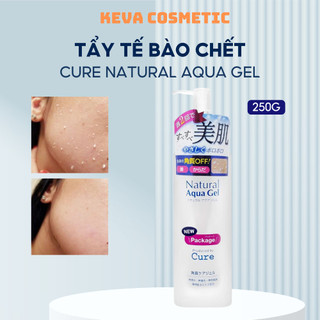 Tẩy Da Chết Cure Natural Aqua Gel 250ml làm sạch da Hàng Nhật Nội Địa 250ml - Keva Cosmetic