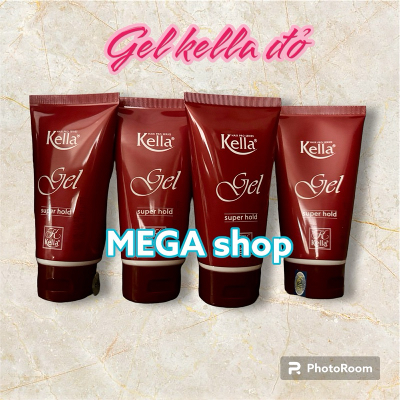 Gel Kella Đỏ . tuýp gel kella giữ nếp tóc dành cho tóc xoăn