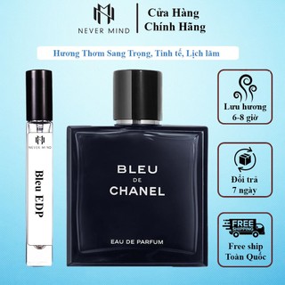 Nước hoa nam nevermind bleu edp- sang trọng, tinh tế, lịch lãm 10ml