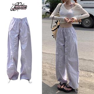 Quần dây rút chất gió tím nhạt by Labsion