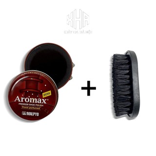 Combo Xi Aromax và Bàn Chải Đánh Giày Cao Cấp