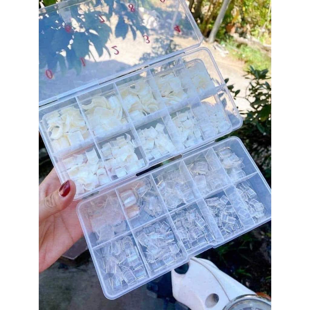 Móng tip nối chân khít phom